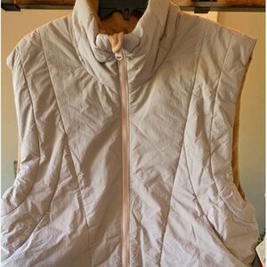 🌸 Free People Puffer Vest – Light Rose – Size Small 🌸 PrimaLoft Insulation